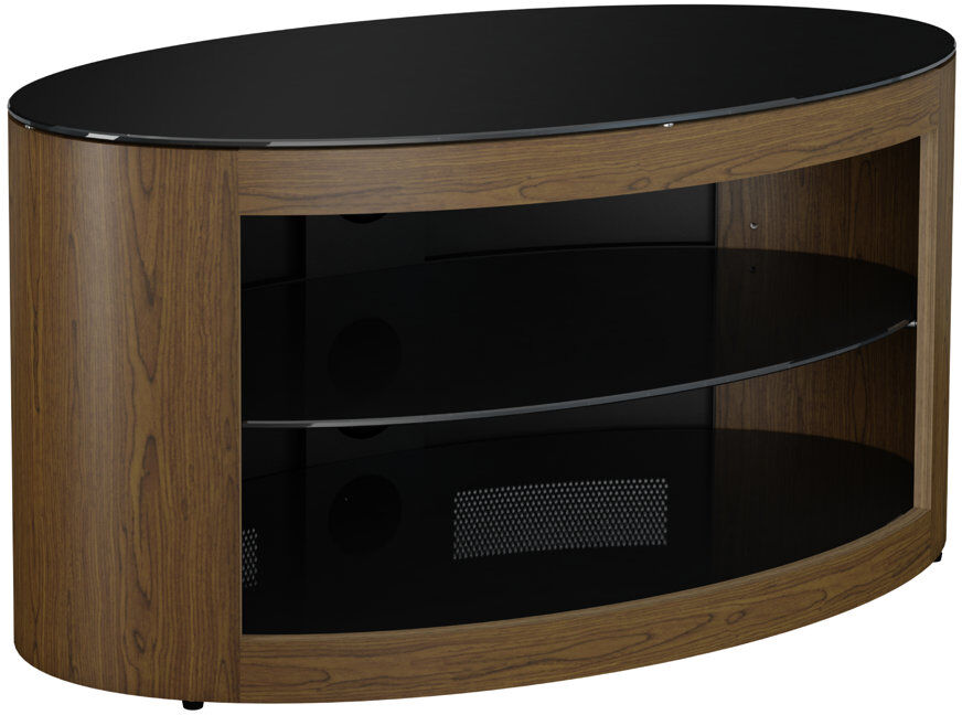 EUAVF TV Stand for TVs up to 40" Walnut 40"