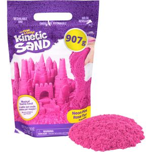 Kinetic-Sand Kinetischer-Sand Colour Bag, pink, 907 g, magischer Spielsand im wiederverschließbaren Beutel