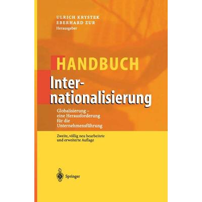 Handbuch Internationalisierung, Taschenbuch von , Springer Berlin, 978-3-642-63141-2