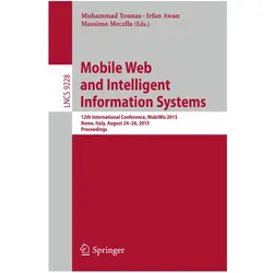 Mobile Web and Intelligent Information Systems, Fachbücher