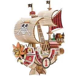 Kito Art One Piece - Thousand Sunny der Strohutbande - Holzmodell