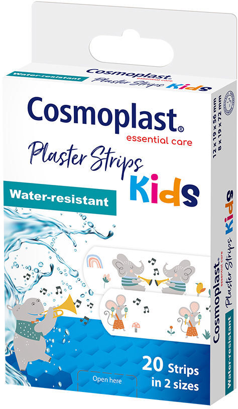 Cosmoplast apósitos infantiles quick-zip 20 u