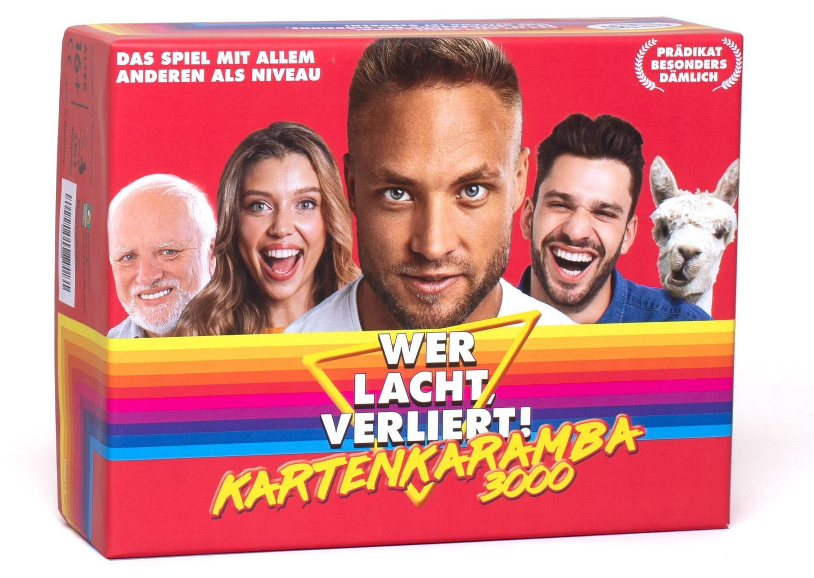 Merkloos Kaartspel Wie Lacht Verliest! voor Volwassenen