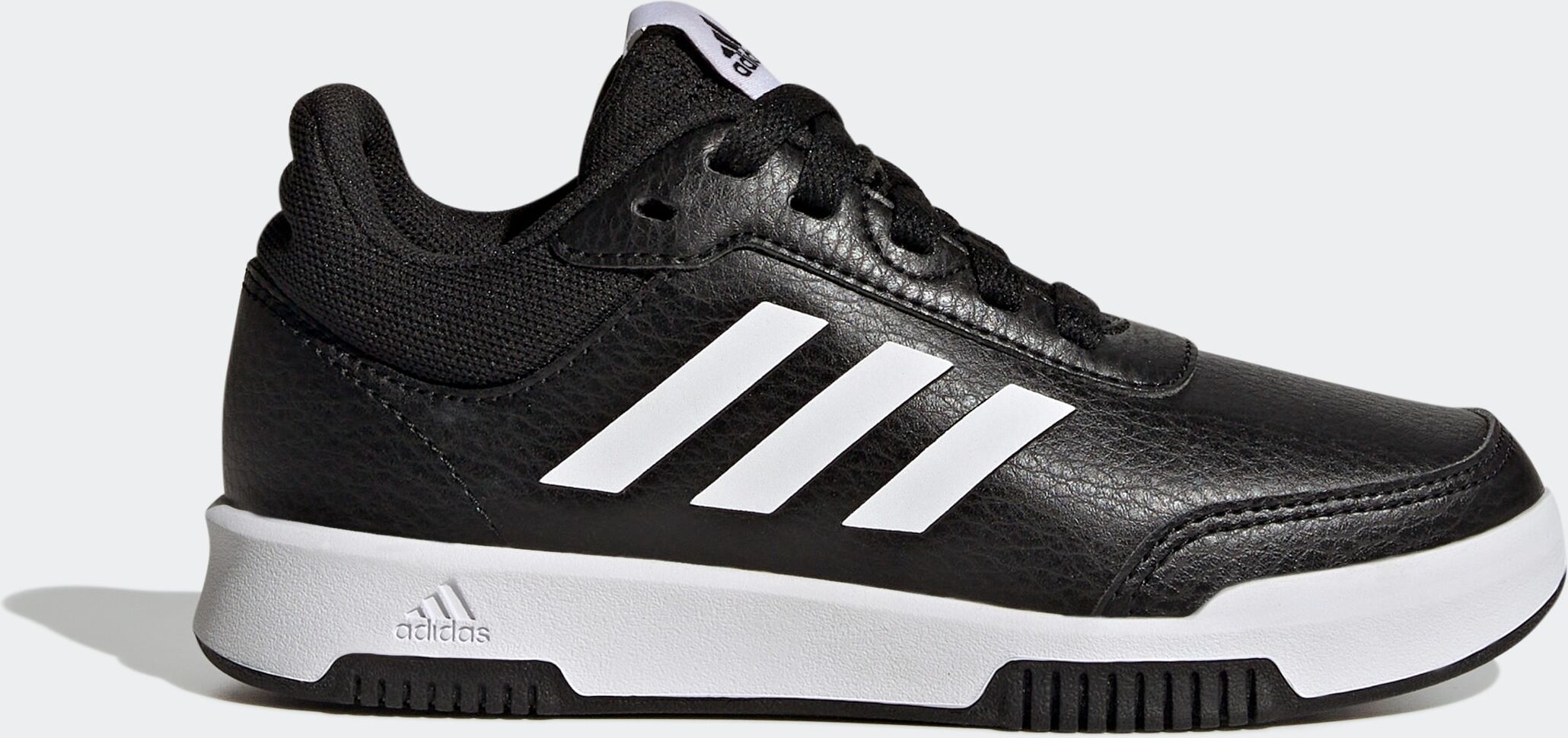 Sneaker ADIDAS SPORTSWEAR "TENSAUR SPORT TRAINING LACE", Kinder, Gr. 38, schwarz (cschwarz, ftwwh), Synthetik, Textil, Schuhe Sneaker, pour enfants et adolescents cschwarz, ftwwh 38