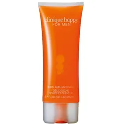 200ml Clinique Happy for Men Body and Hair Wash