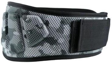 Uplift Picks PowerCore Weight Lifting Belt For Strength Training gray Camouflage xl