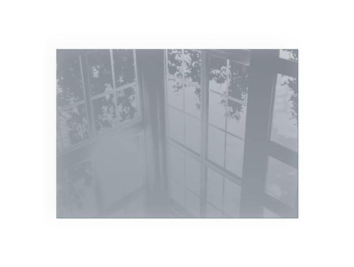 Tulup Kaminbodenplatte 100x70 cm - Farbe Grau, Glas, Rechteckig, 100x70x0.4 cm, Elektrogeräte, Heizgeräte, Elektrokamine
