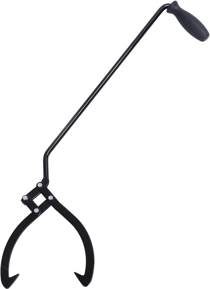 Houttang Logklem Grijper Zwart 79 cm