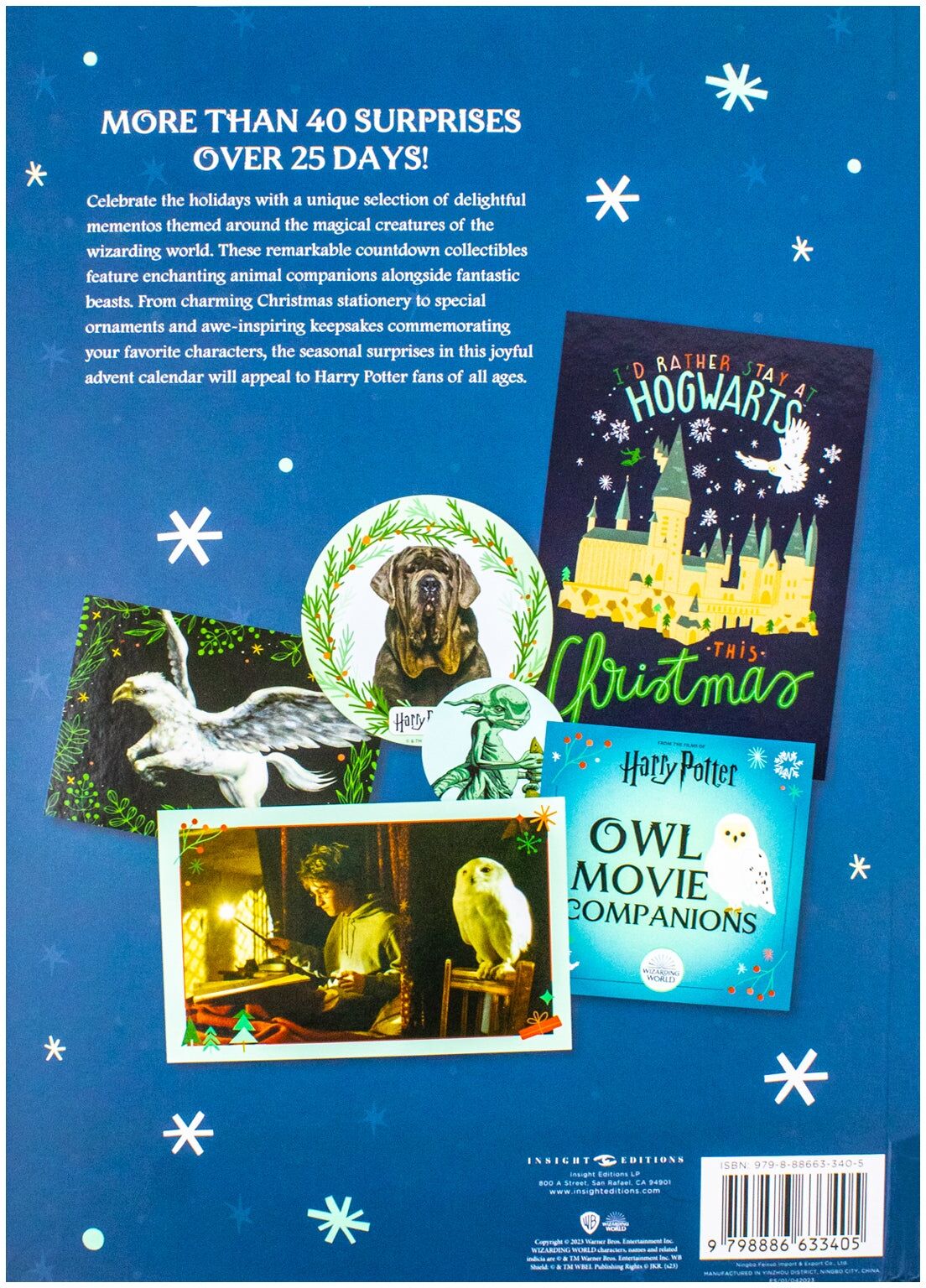Insight Editions Harry Potter Holiday Magic: Official Advent Calendar - Creatures of the Wizarding World