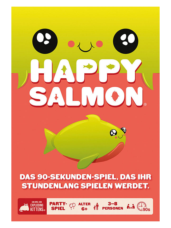 Asmodee Partyspiel "Happy Salmon" - ab 6 Jahren - onesize