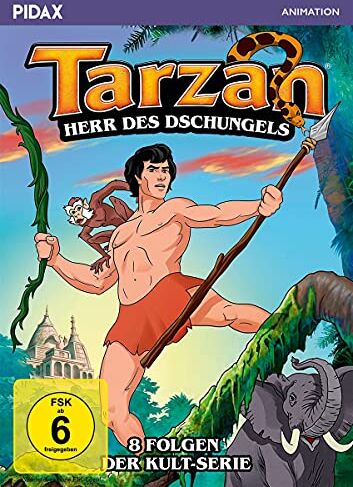 Don Towsley - Tarzan - Herr des Dschungels / Acht Folgen der Kult-Serie (Pidax Animation) - Preis vom 05.10.2026 03:47:11 h