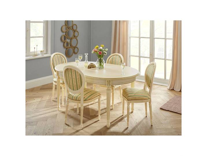 Polsterstuhl Alison 2er-Set 50 x 97 x 56cm Grün/Grün