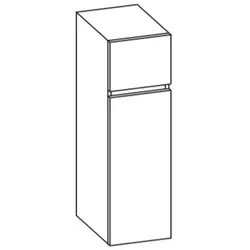 Artiqua 400 Midischrank, Weiß Glanz, 400-MTL-3-30-R-7050-68 400-MTL-3-30-R-7050-68