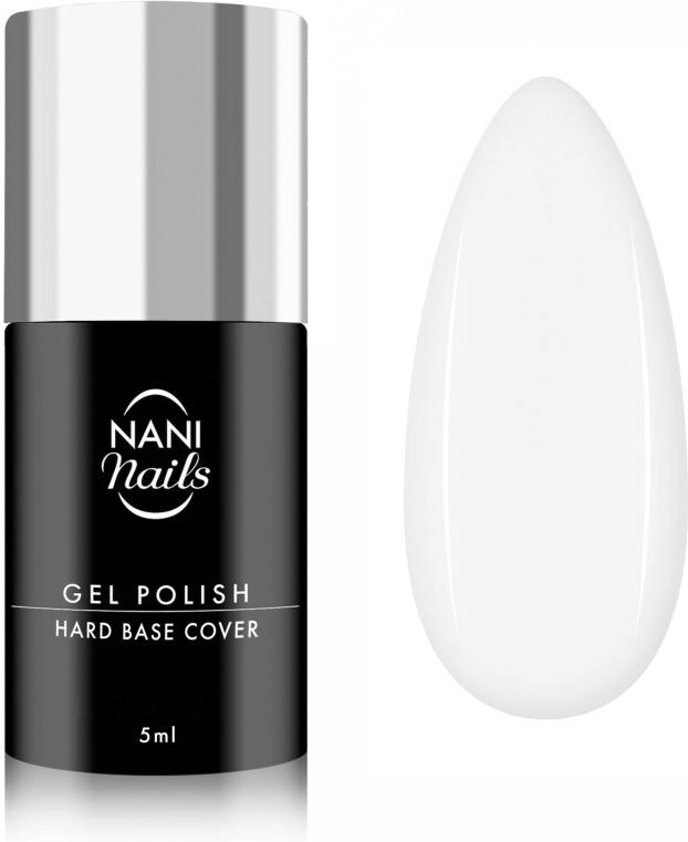NaniNails NANI Hard Base Cover Base Coat Nail Polish Milky Elegance 5 ml