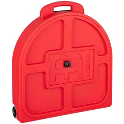 Meinl Cymbals MCC22R-TR 22" Pro Cymbal Case Trolley, Red - Cymbalcase