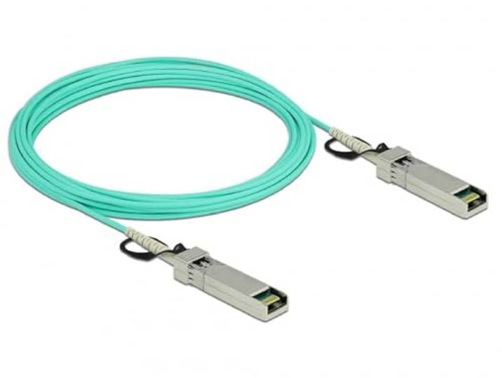 DeLOCK 86642 glasvezelkabel, 7 m, SFP+, kleur aqua