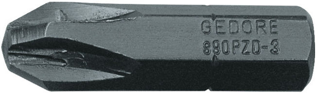 Tournevis Gedore embout 5/16'' à empreinte cruciforme PZ 4 (6553760)