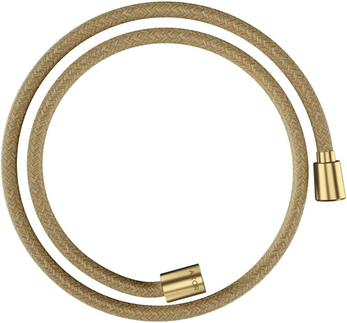 Hansgrohe Textilbrauseschlauch 1250mm, Mut. 1x kon, 1x zyl, b gol opt (28227250)