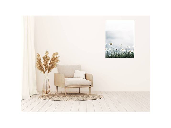 Tableau déco Alpine Meadow Alu-Dibond Multicolore 60 x 80cm