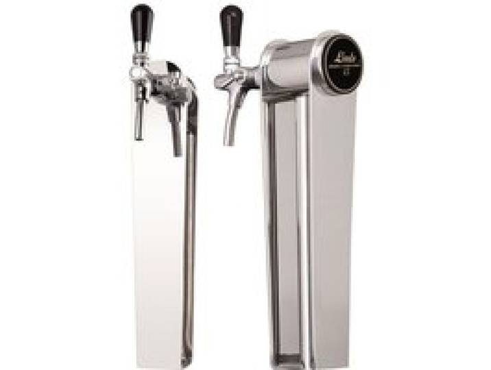 Schanksäule Naked 1-leitig Acier Inox - Pompe à Bière 463mm Compacte