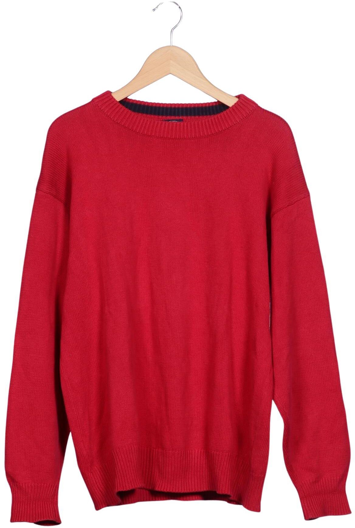 McNeal Herren Pullover, Rot, Gr. M, Baumwolle - Second Hand
