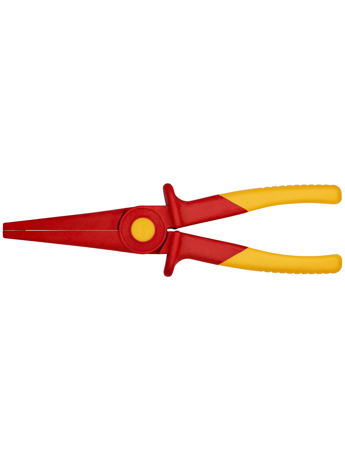 KNIPEX Flachrundzange aus Kunststoff, isolierend