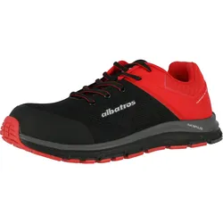 Sicherheitshalbschuhe S1P "LIFT RED IMPULSE LOW" - 42 - schwarz/rot