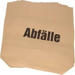 Neutralware Müllsack 120l 70g 2lagig Papier natronbraun 25 St./Pack.