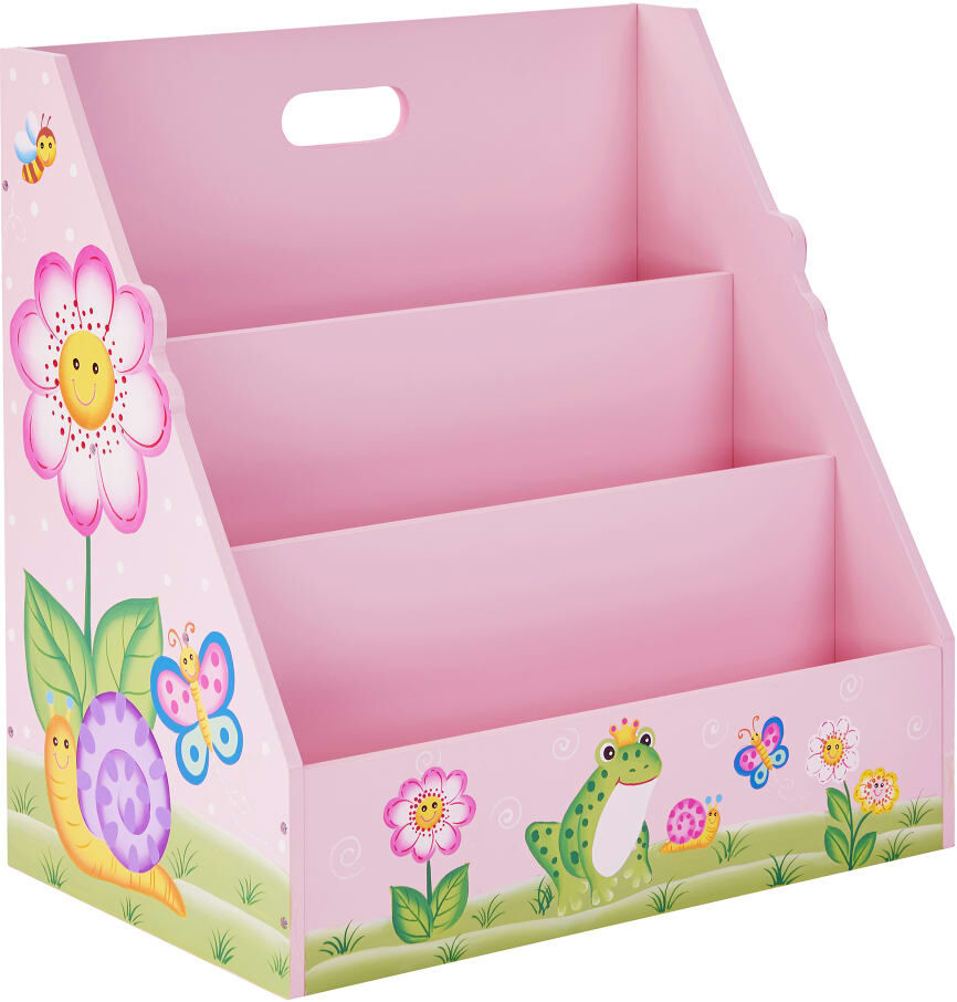 Teamson Estantería infantil mueble niños, 48cm, rosa