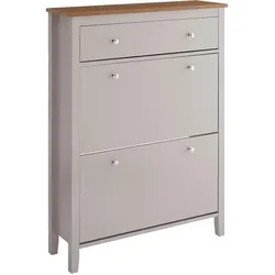 SCHUHSCHRANK Schmal, 80x25x108cm, Hellbraun