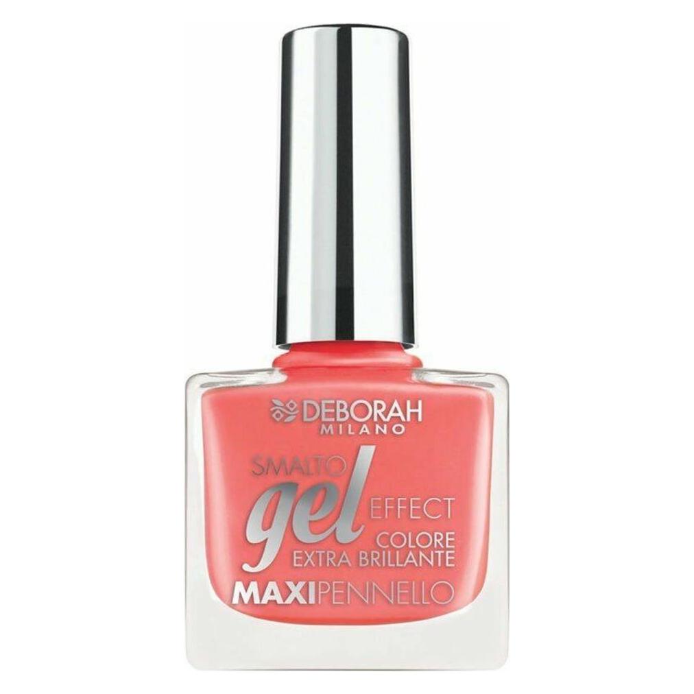 Deborah Milano Gel Effect Nail Enamel No.107 (Litchi juice, Farblack, Gel-Effekt Nagellack) (007994)
