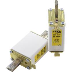ESKA NH 0 750V DC 50A NH-Sicherung Passend für (Sicherungen) Photovoltaik-Sicherung Sicherungsgröße = 0 50 A 750 V/DC 1 St.