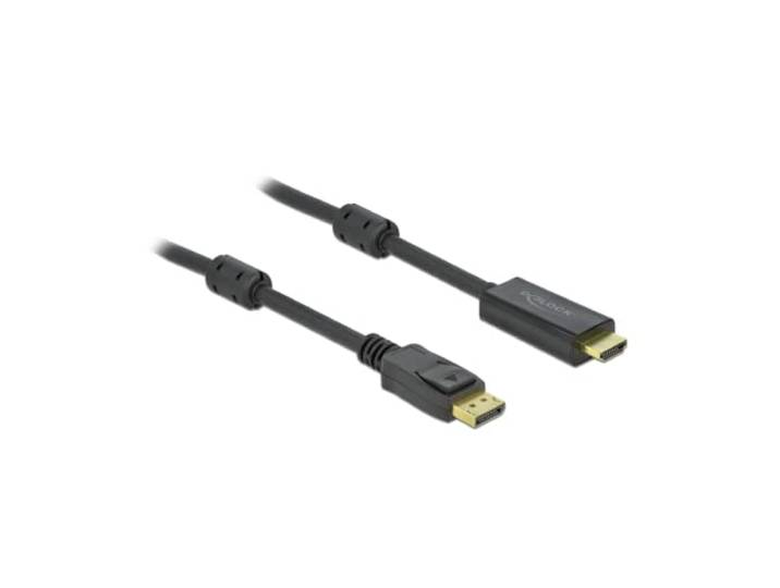 Delock Passieve DisplayPort 1.2 naar HDMI-kabel 4K 30 Hz 7 m