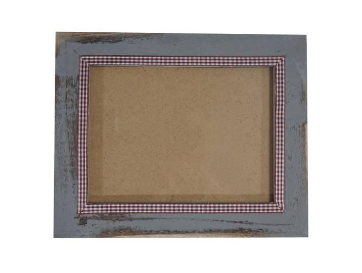 Jamb Bilderrahmen Shabby-Look rechteckig Grau, Holz, 26x21 cm, Bilder & Rahmen, Bilderrahmen, Bilderrahmen Holz