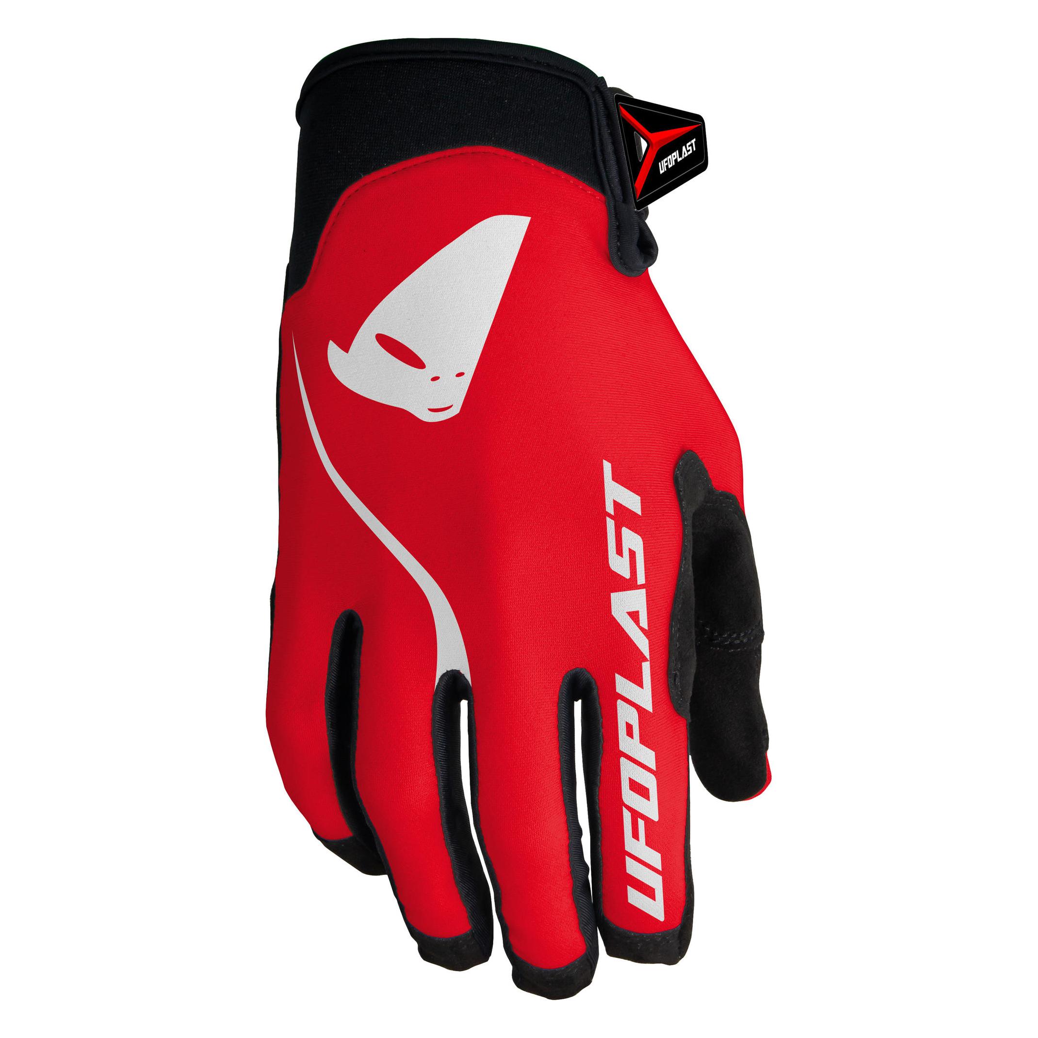 Ufo Plast Kinderhandschuhe Ufo Skyline Rot Gr. M (Jungen, M) (GL13004-BM)