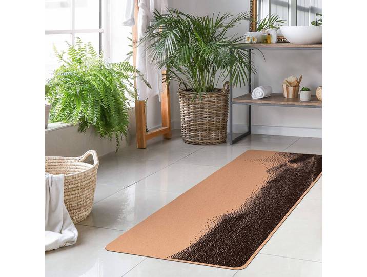 Tapis de yoga Atlas 183 x 61cm Noir