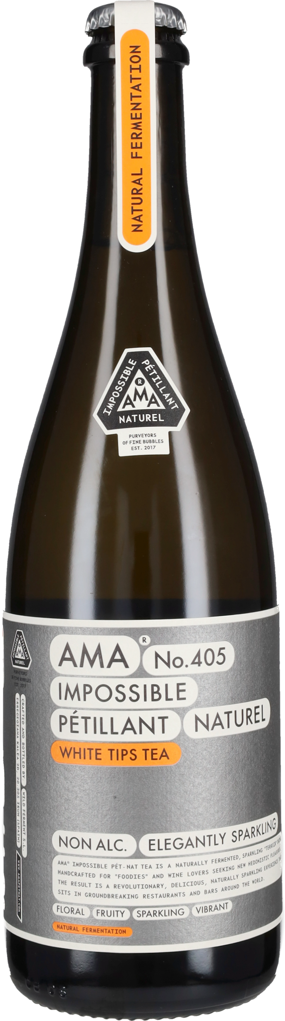 Ama Pet Nat Pet-Nat Tea 'Impossible No.405 White Tips' Ama