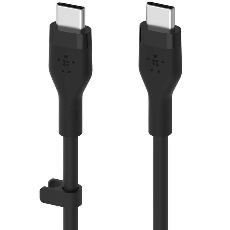 Belkin Flex USB-C naar USB-C kabel, 60W, 2 meter, zwart