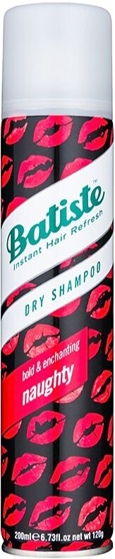 Batiste Naughty shampoing sec rafraîchissant pour absorber l'excès de sébum 200 ml