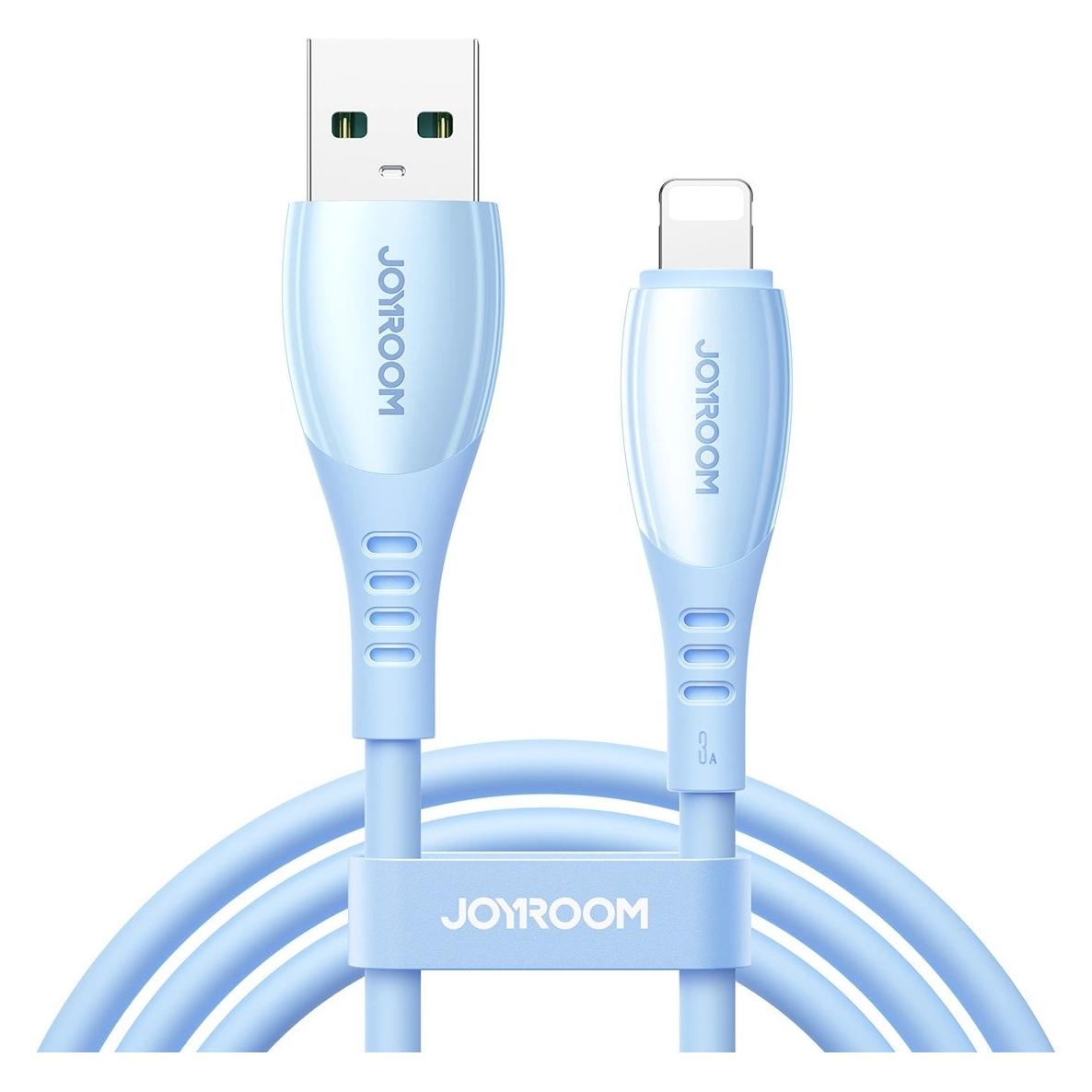 Joyroom S-A59 Vibrant Series 3A Fast Charging Data Cable (USB-A to Lightning) 1.2m - Blue (1.20 m) (S-A59)