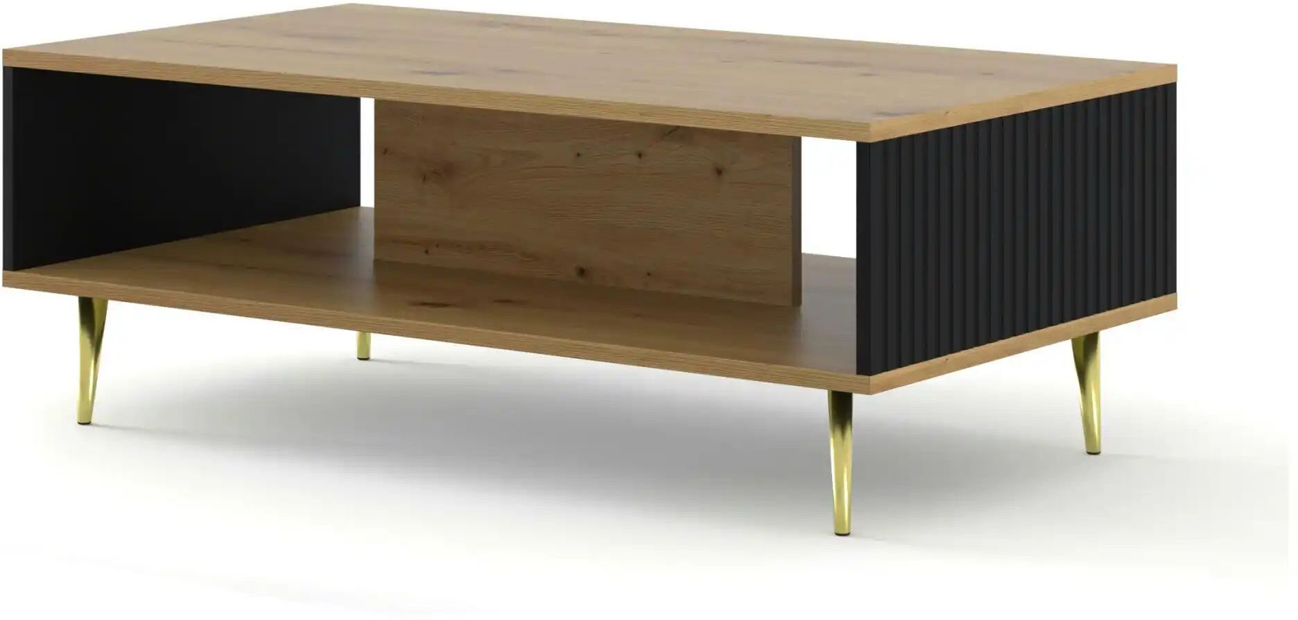 Höffner Couchtisch   ¦ holzfarben ¦ Maße (cm): B: 60 H: 43