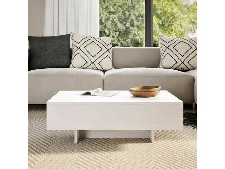 Table basse - ESTINK - Haute brillance Blanche - R Table basse blanc brillant hot72180447