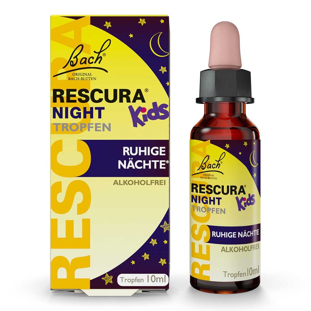 Nelsons GmbH Bachblüten Rescura Night Kids Tropfen Alkoholfrei 20310292