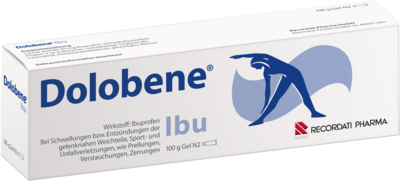 Recordati Pharma GmbH DOLOBENE Ibu Gel 100 g 01625328