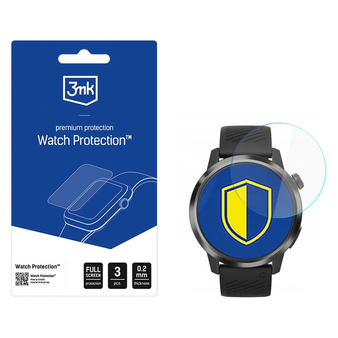 3MK hybridní sklo Watch Protection FlexibleGlass pro Coros Apex 4 46mm (5903108723107)