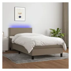 vidaXL, Boxspringbett, Vabeles (Flach mit Nägeln) (90 x 190 cm)