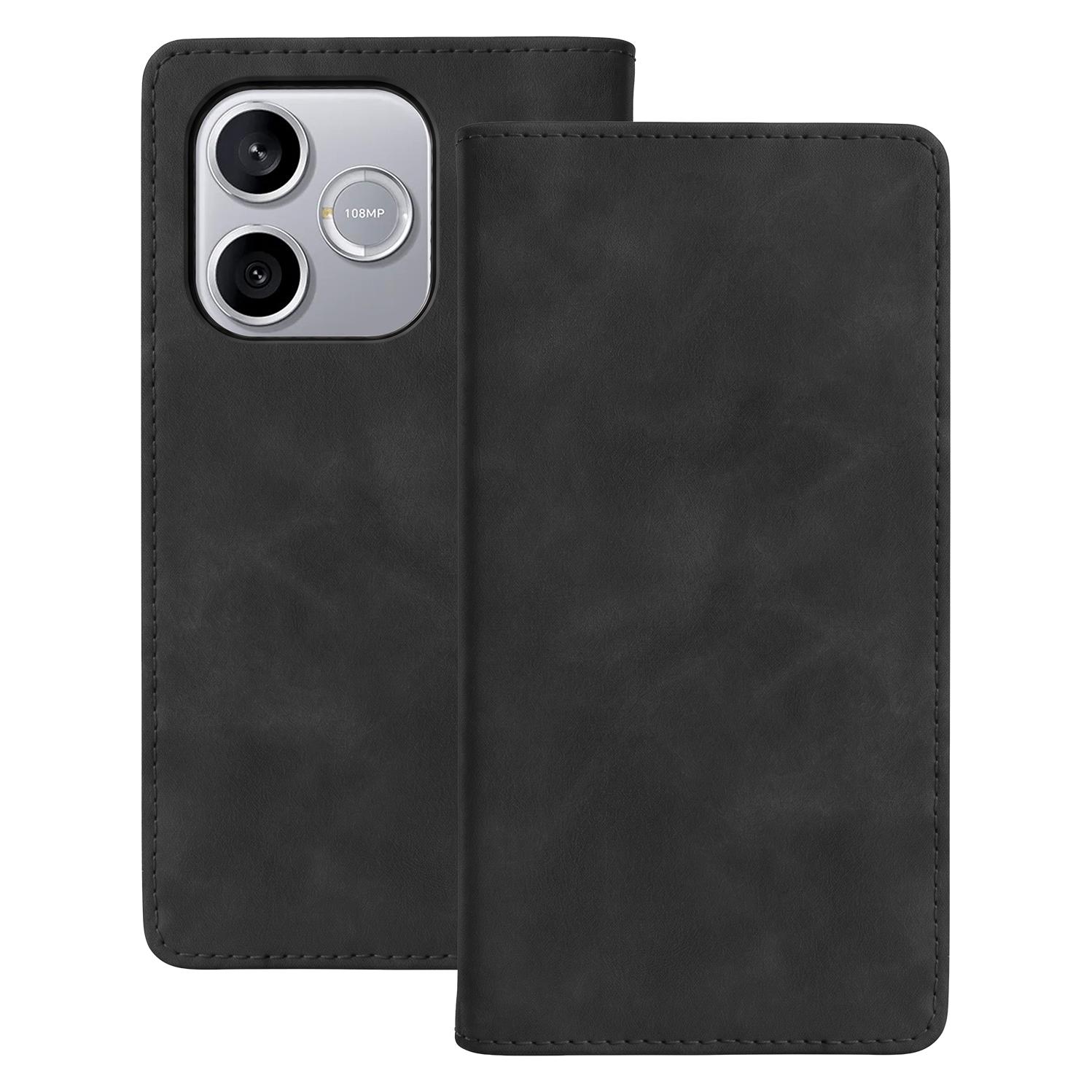 OEM Smart Suede case for Honor 600 lite black (Honor 600 Lite) (GSM276330)