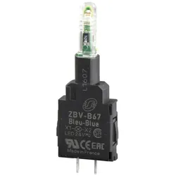 Schneider Electric ZBVB17 LED-Modul, Ø 22, Integral LED weiß, 24 V