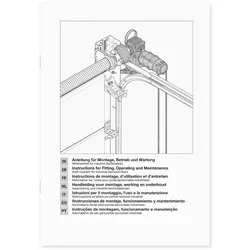 Hörmann Einbauanleitung Industrietorantrieb WA 400