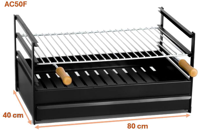 My-Barbecue Parrilla de hierro 80x40 AC50F